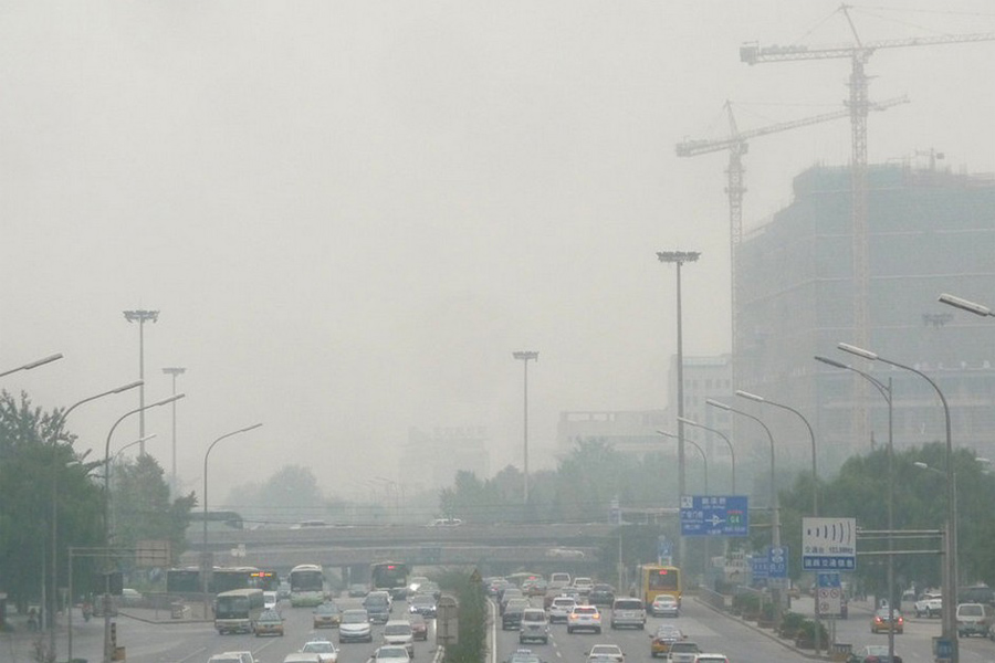 京10月份一半天数雾霾今日仍重度污染_中国