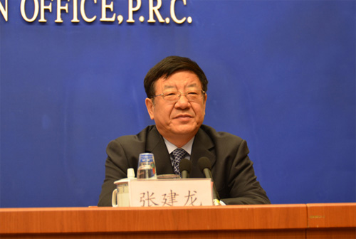 国家林业局副局长张建龙回答记者提问
