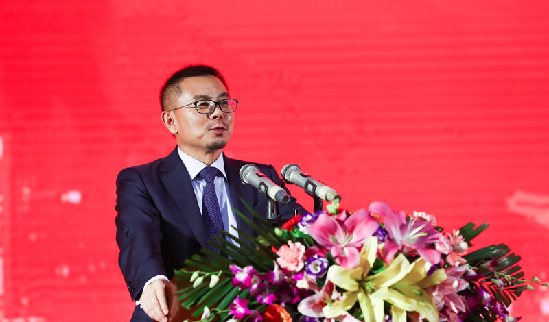 全國工商聯環境商會會長趙笠鈞致辭