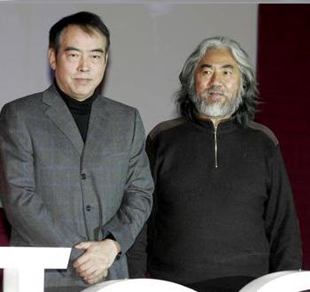 陈凯歌\张纪中(资料图片