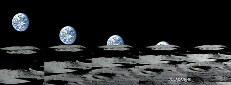 组图:月球上看地球升起落下--环保--人民网